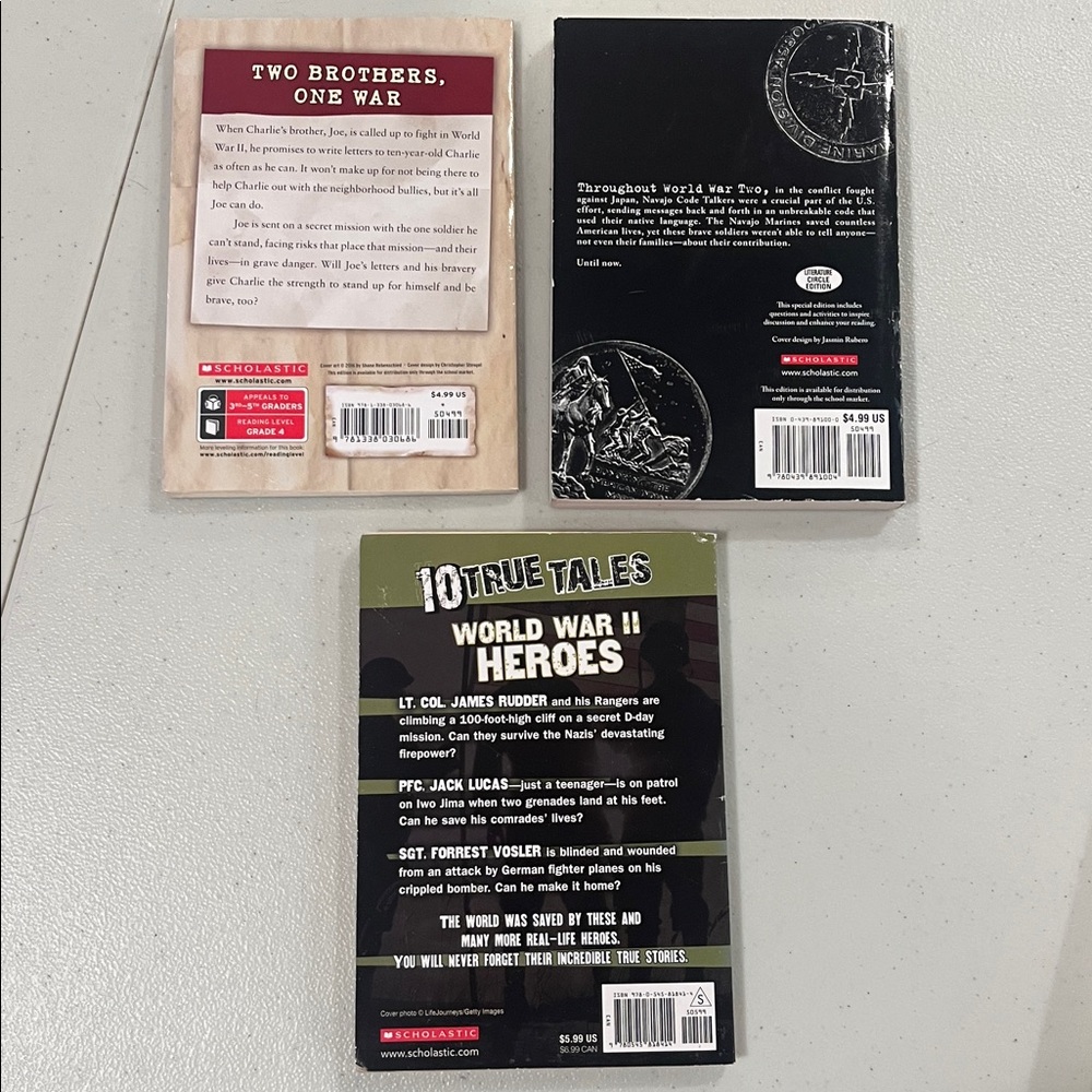 7 WWII Chapter Books - Picture 3 of 3